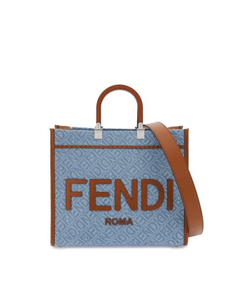 fendi bag summer|fendi denim tote.